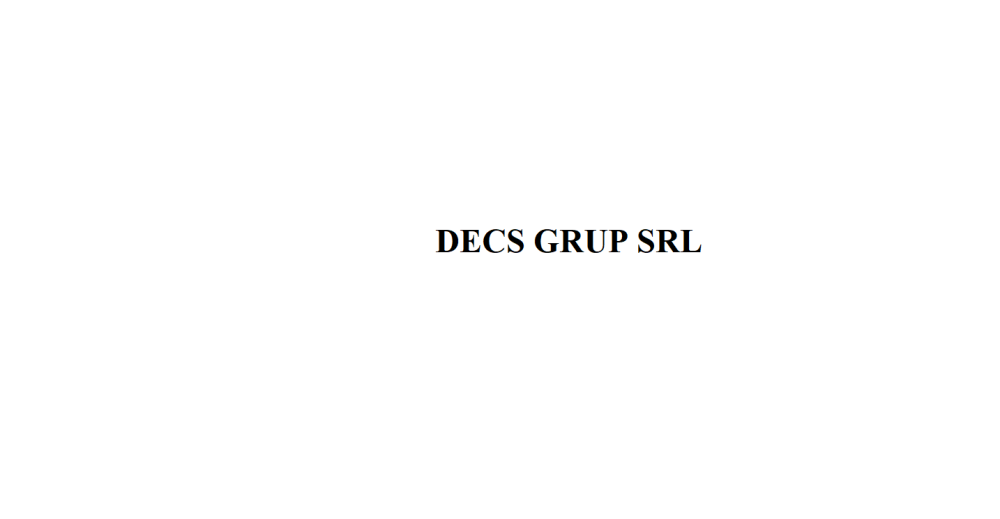 DECS GRUP SRL